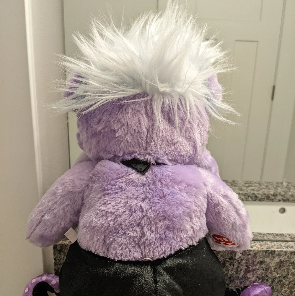 Build a Bear Disney Ursula plush with octopus dress - Picture 5 of 7